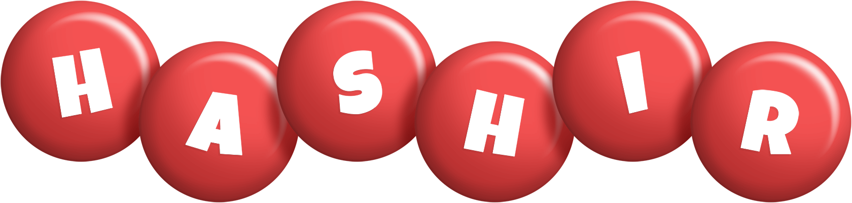 Hashir candy-red logo