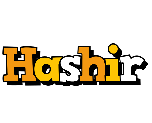 Hashir cartoon logo