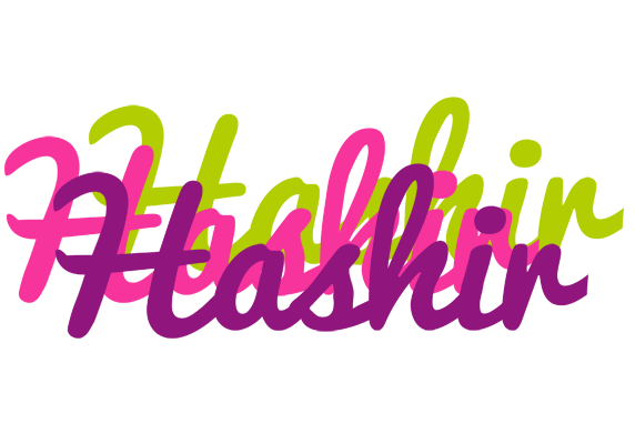 Hashir flowers logo