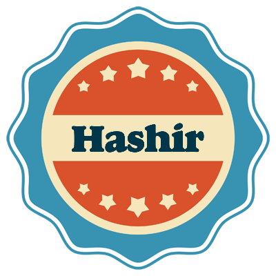 Hashir labels logo