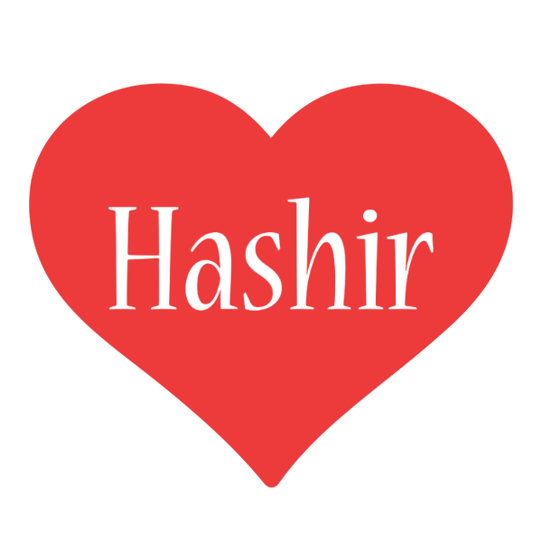 Hashir love logo