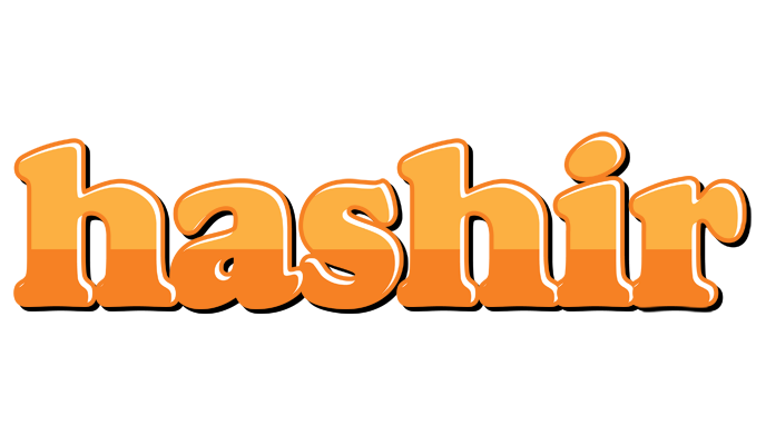 Hashir orange logo