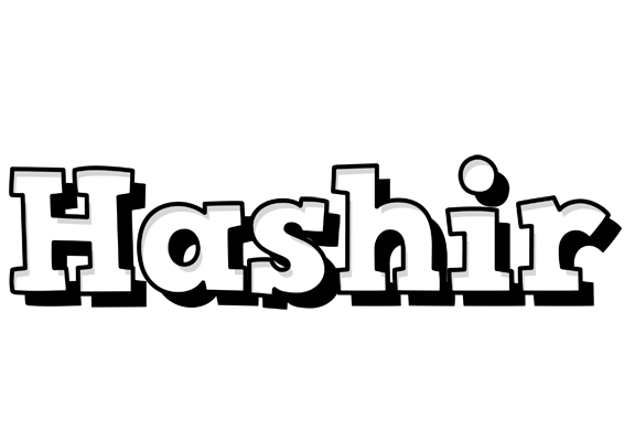 Hashir snowing logo