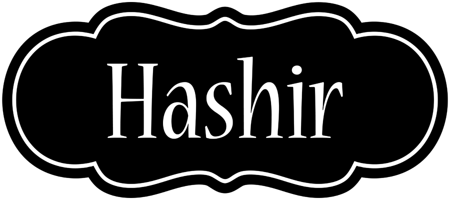 Hashir welcome logo