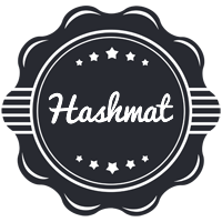 Hashmat badge logo