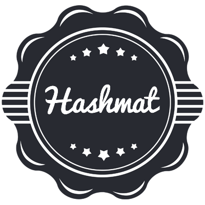Hashmat badge logo