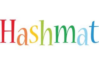 Hashmat birthday logo