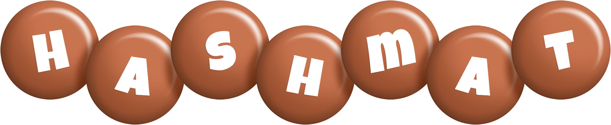 Hashmat candy-brown logo