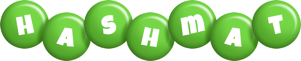 Hashmat candy-green logo