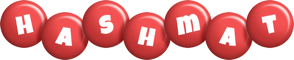 Hashmat candy-red logo