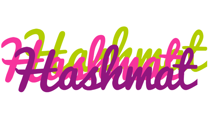 Hashmat flowers logo