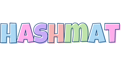 Hashmat pastel logo