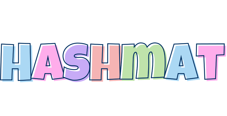 Hashmat pastel logo