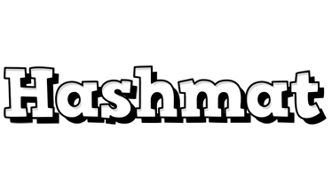 Hashmat snowing logo