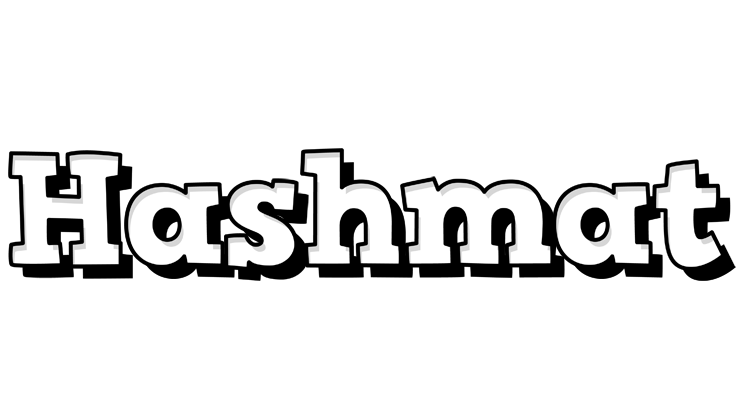 Hashmat snowing logo
