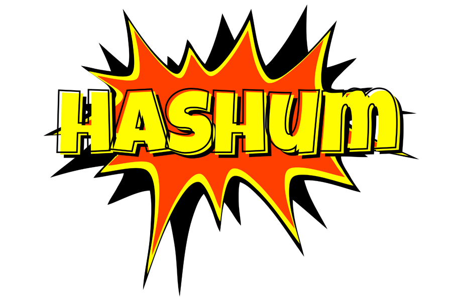 Hashum bazinga logo
