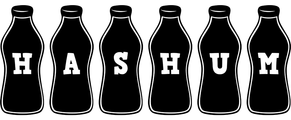 Hashum bottle logo