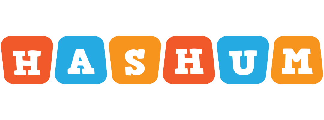 Hashum comics logo