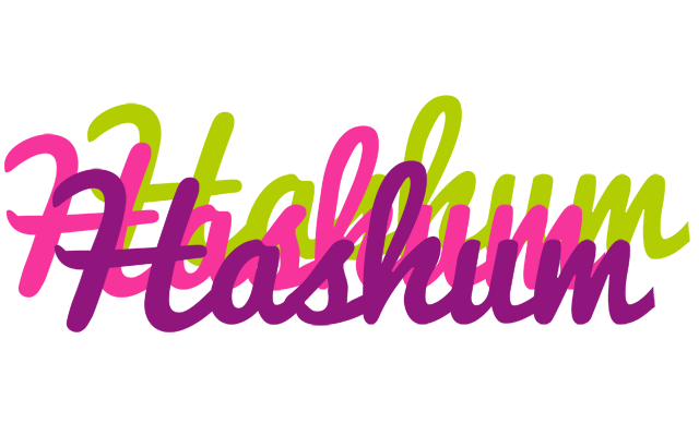 Hashum flowers logo
