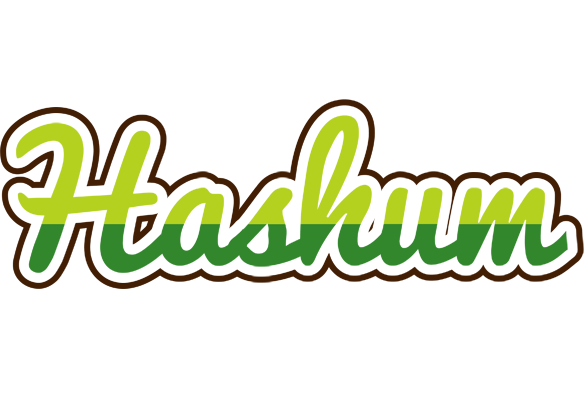 Hashum golfing logo