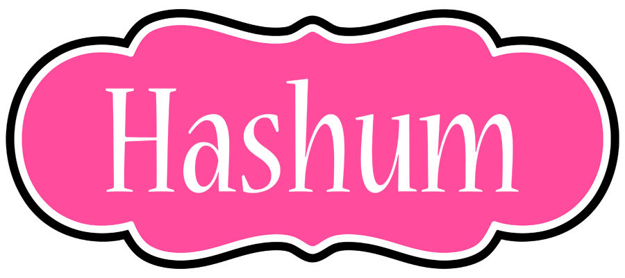 Hashum invitation logo