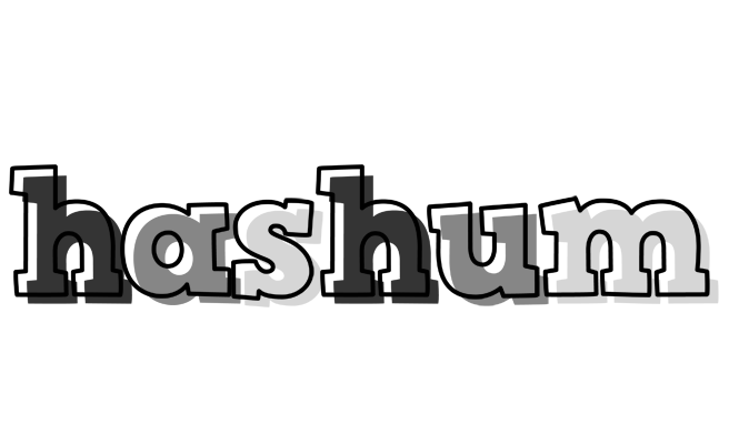 Hashum night logo