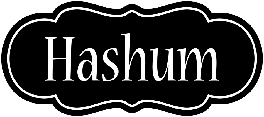 Hashum welcome logo