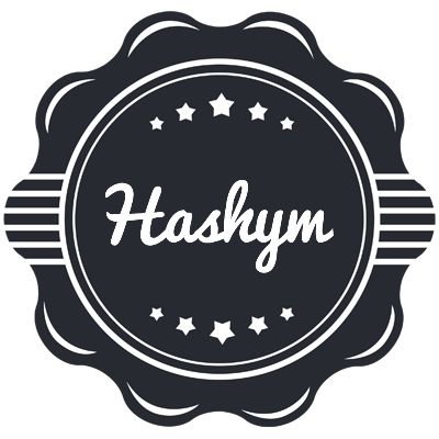 Hashym badge logo