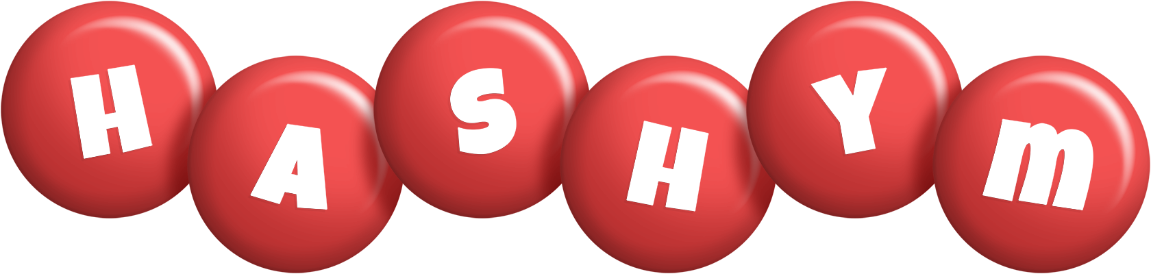 Hashym candy-red logo