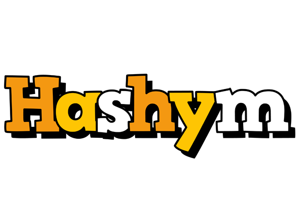Hashym cartoon logo