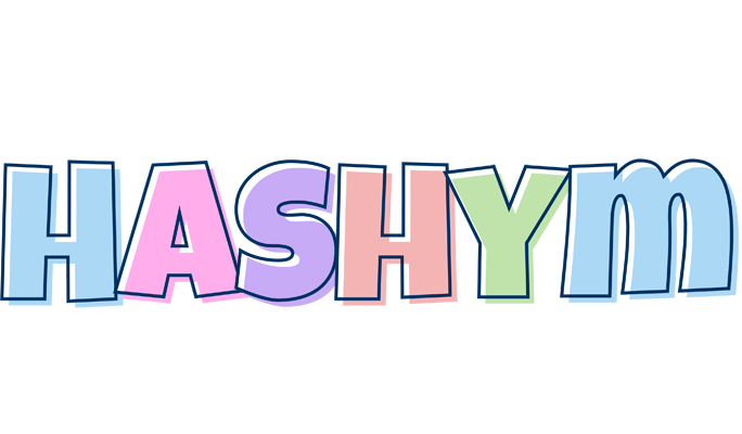 Hashym pastel logo