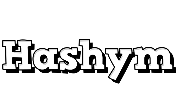 Hashym snowing logo