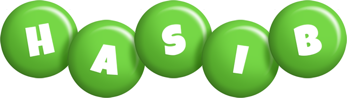 Hasib candy-green logo