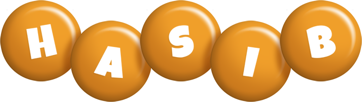 Hasib candy-orange logo