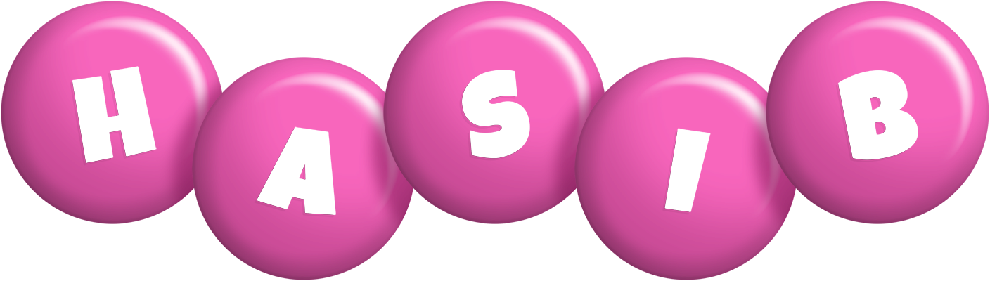 Hasib candy-pink logo