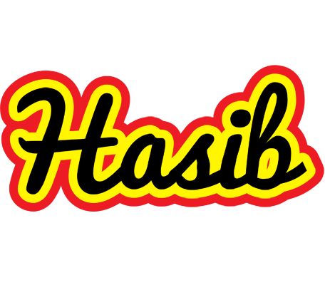Hasib flaming logo