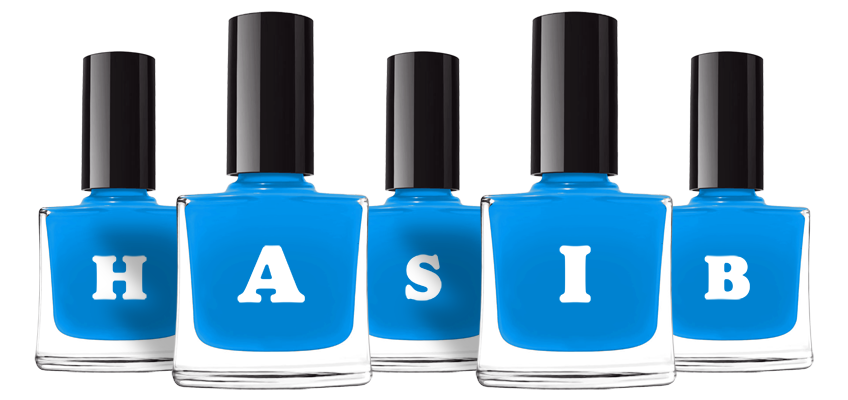 Hasib glossy logo