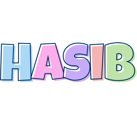 Hasib pastel logo