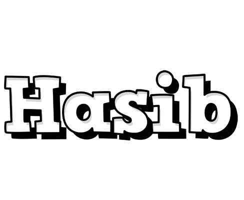 Hasib snowing logo