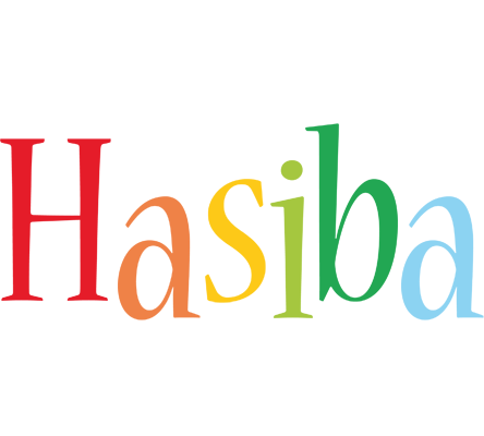 Hasiba birthday logo