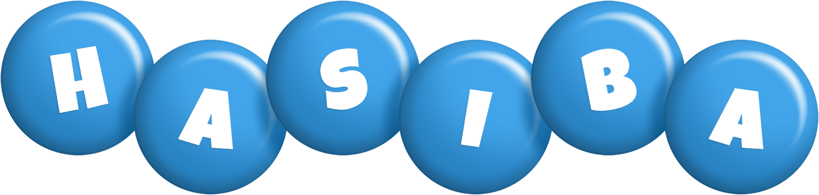 Hasiba candy-blue logo