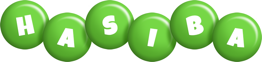 Hasiba candy-green logo