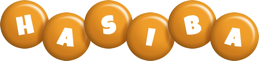 Hasiba candy-orange logo