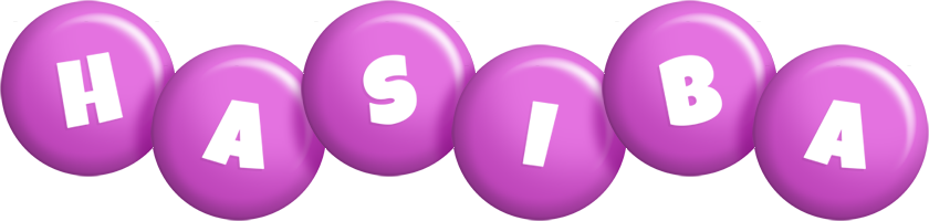 Hasiba candy-purple logo