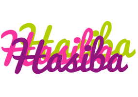 Hasiba flowers logo