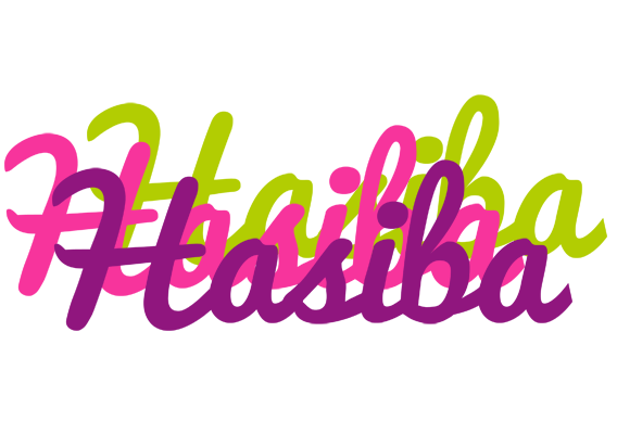 Hasiba flowers logo
