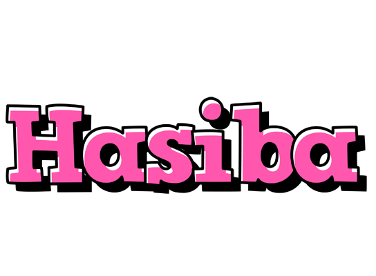 Hasiba girlish logo