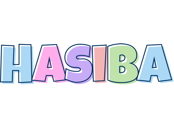 Hasiba pastel logo