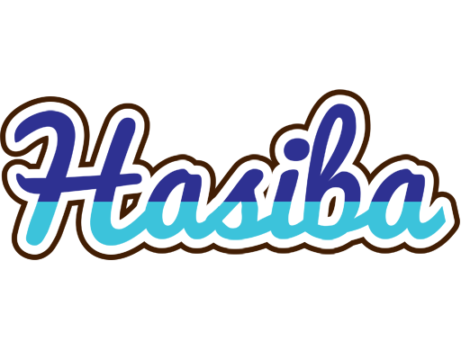 Hasiba raining logo