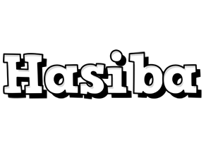 Hasiba snowing logo